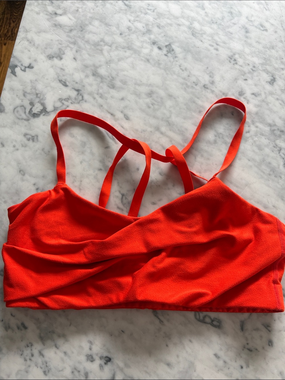 Free People Red Strappy Bralette